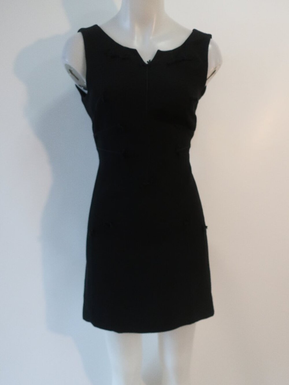 Womens Cheap and Chic By Moschino Black Tank Dress IT 38/US 4